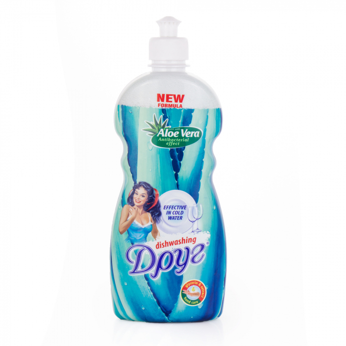 Гель для ручного миття посуду ДРУГ Алое вера з гліцерином 0,5 л